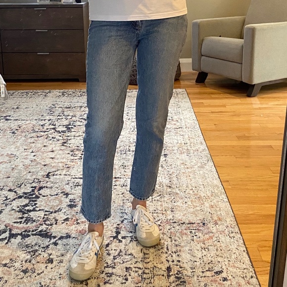 AGOLDE RILEY HIGH RISE STRAIGHT CROP - Picture 3 of 10